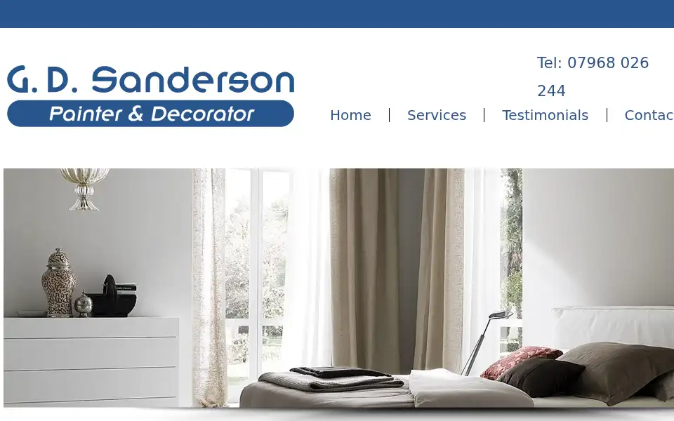 Screenshot of gdsanderson.co.uk