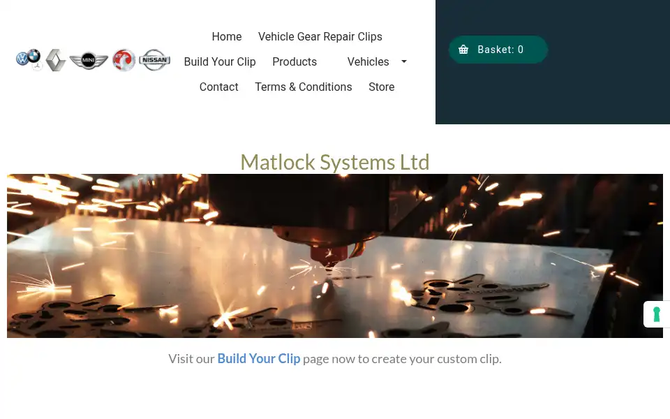 Screenshot of gearcableclips.co.uk