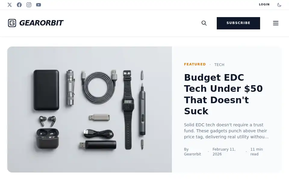 Screenshot of gearorbit.com