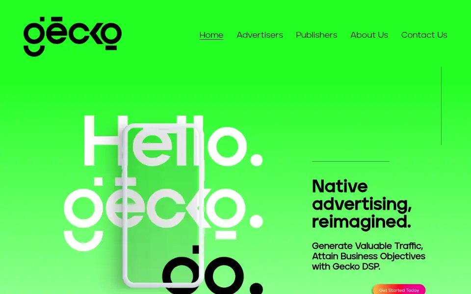 Screenshot of gecko.me
