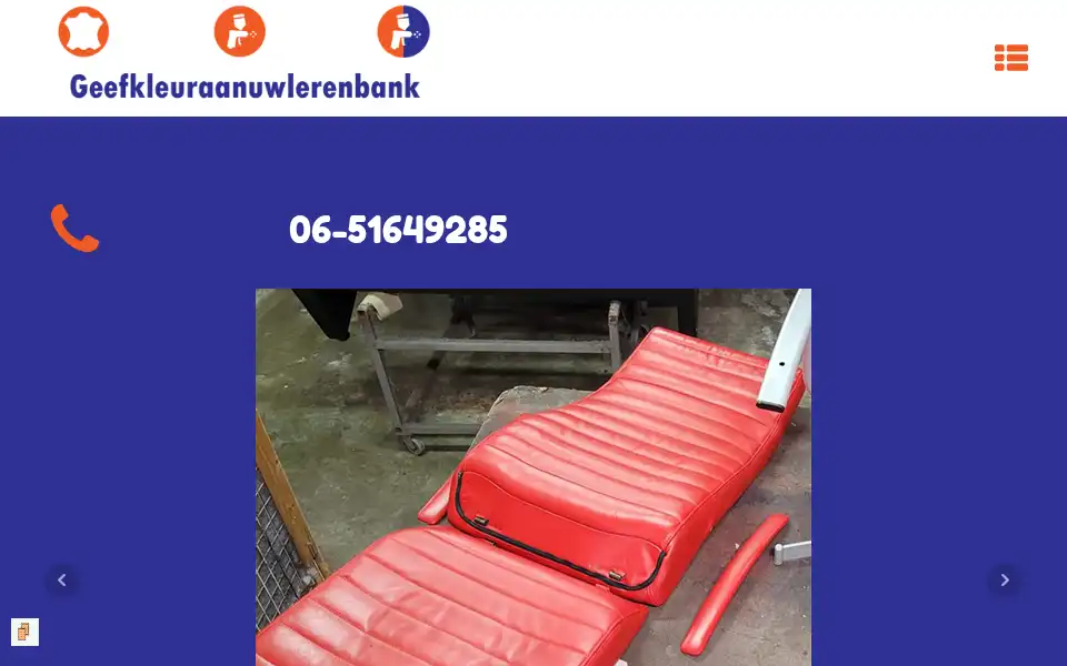Screenshot of geefkleuraanuwlerenbank.nl
