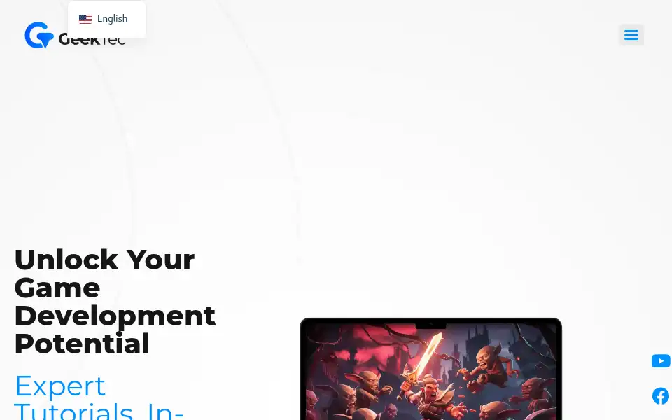Screenshot of geek-tec.com