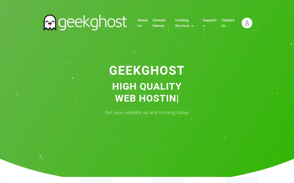 Screenshot of geekghost.net