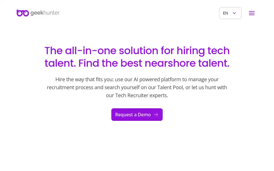 Screenshot of geekhunter.com