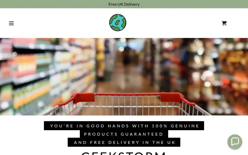 Screenshot of geekstorm.shop
