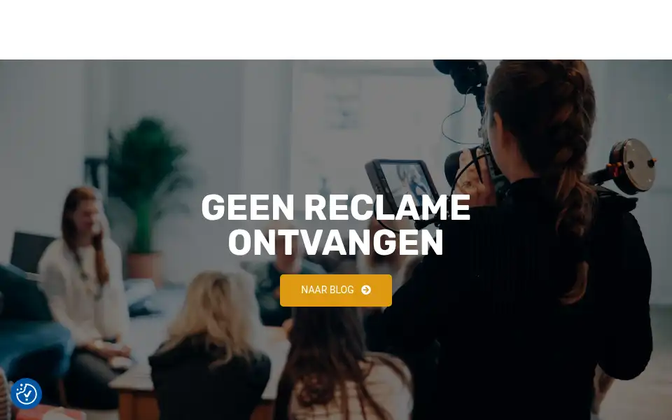 Screenshot of geenreclameontvangen.nl