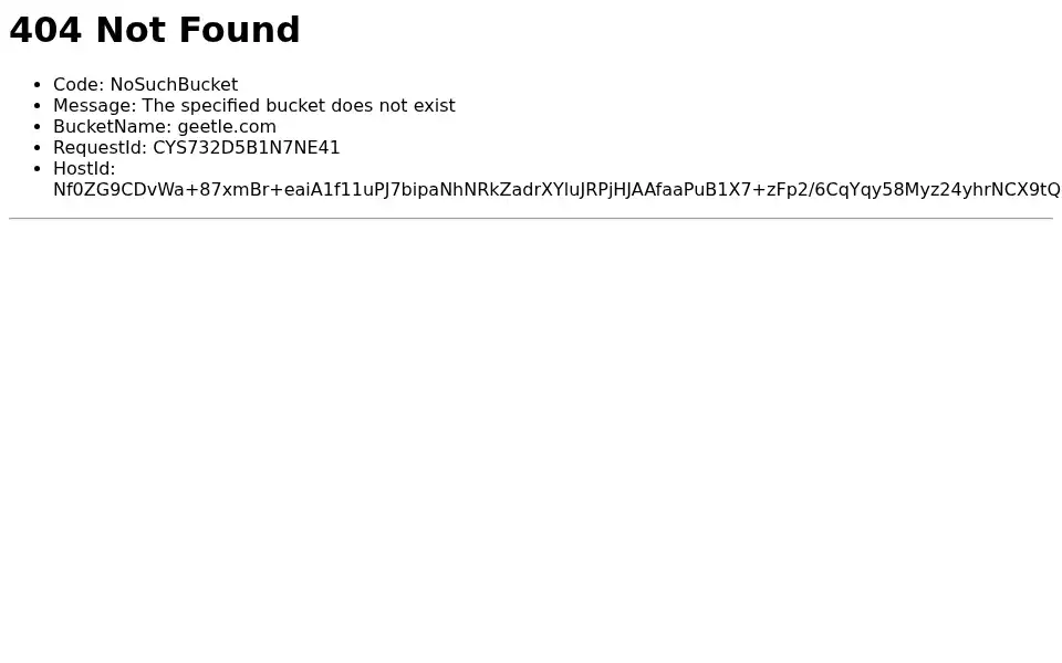 Screenshot of geetle.com