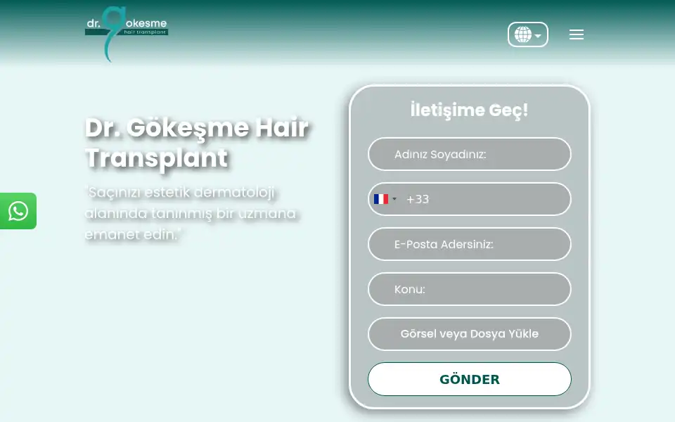 Screenshot of gehairclinic.com