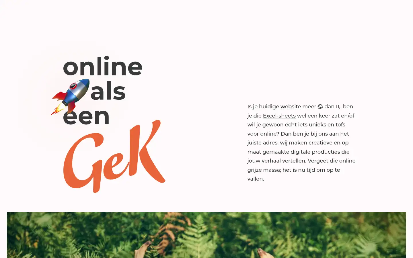 Screenshot of gek.nl