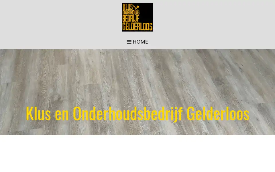 Screenshot of gelderloosklussen.nl