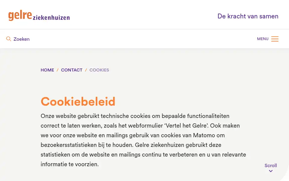 Screenshot of gelreziekenhuizen.nl