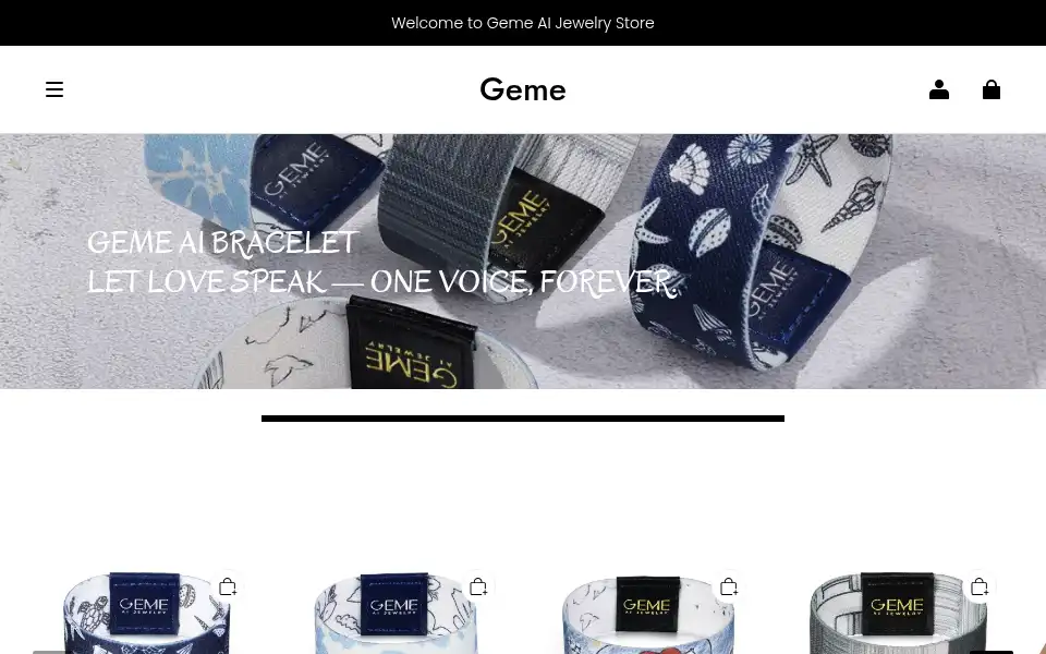 Screenshot of geme.co