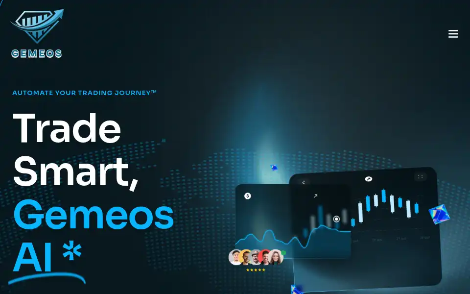 Screenshot of gemeostrading.com
