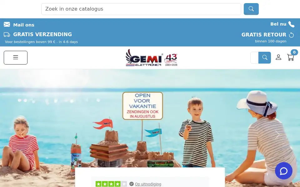 Screenshot of gemimarket.nl
