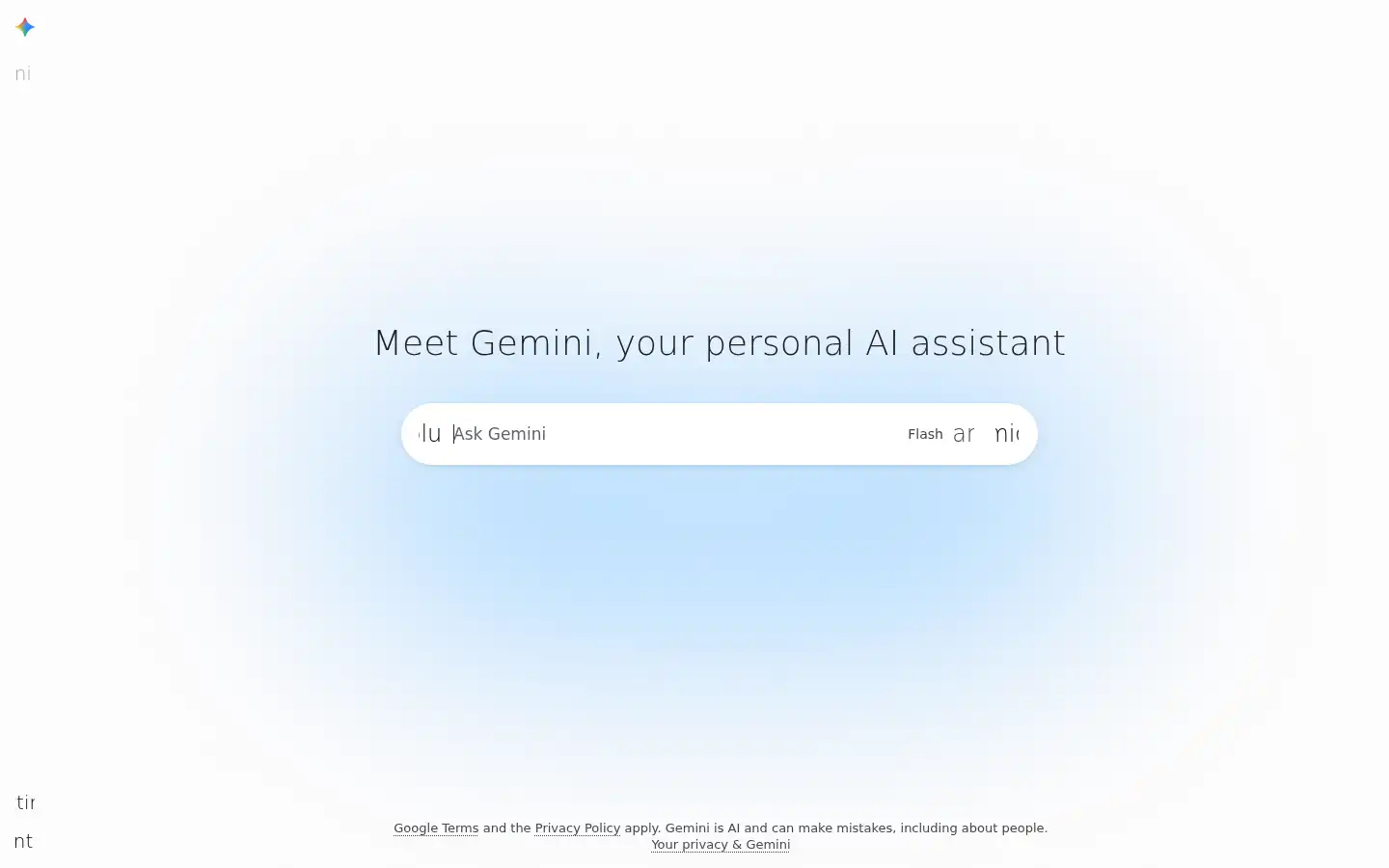 Screenshot of gemini.google.com
