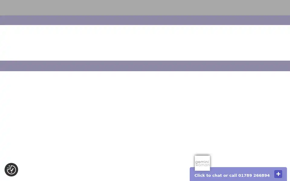 Screenshot of gemini-woman.co.uk