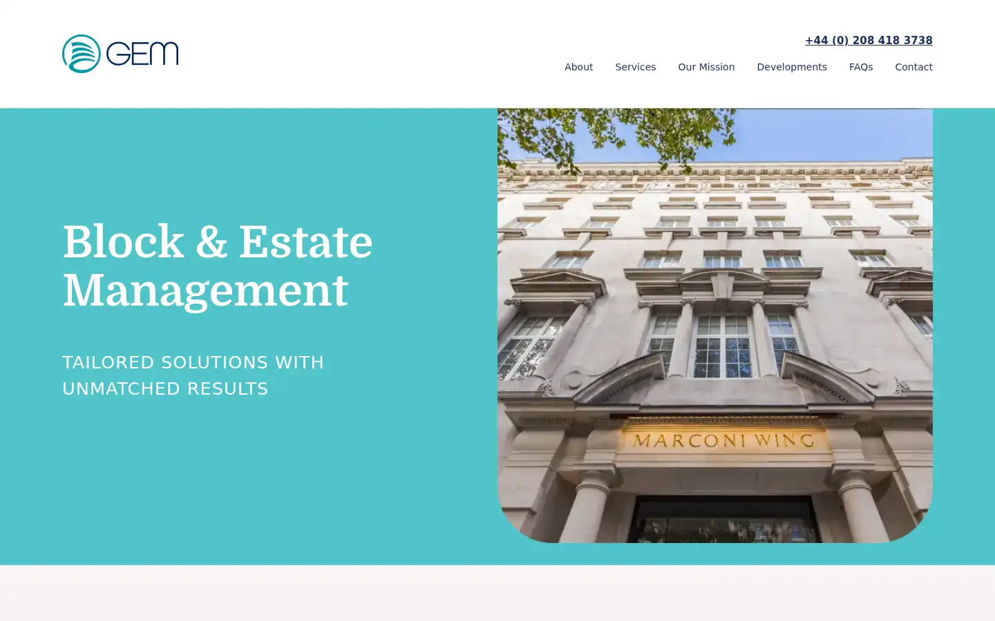 Screenshot of gemlimited.co.uk