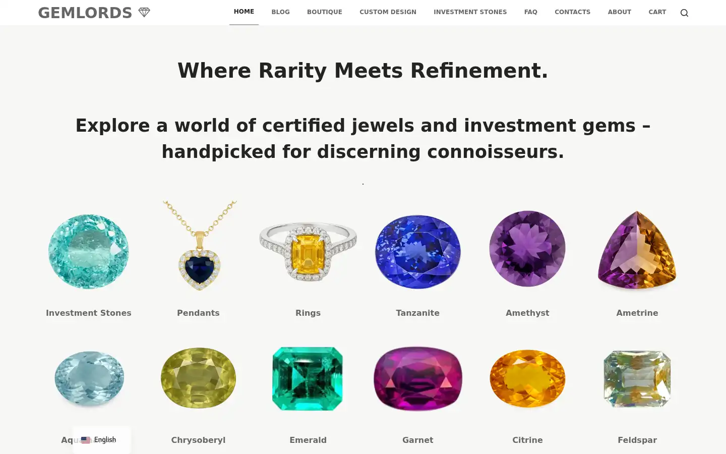 Screenshot of gemlords.com