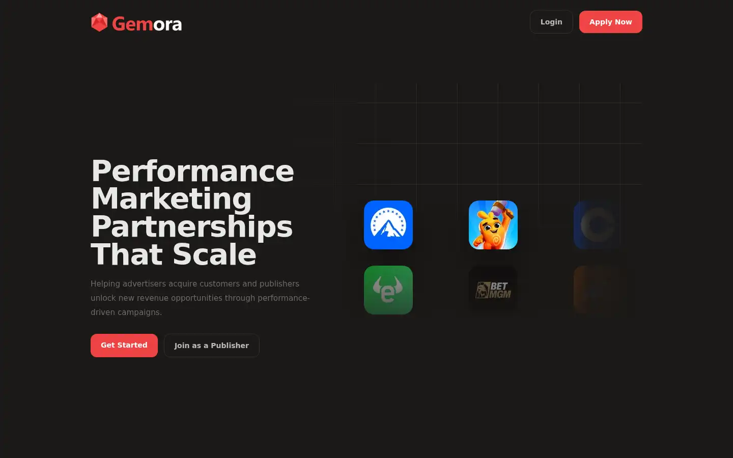 Screenshot of gemora.org
