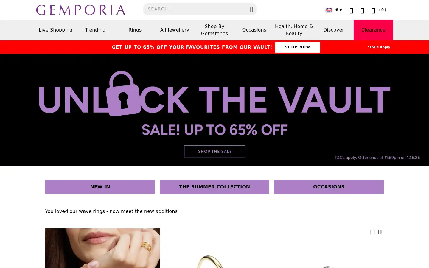 Screenshot of gemporia.com
