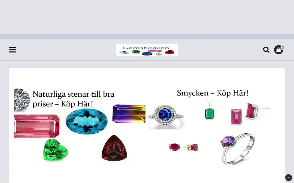 Screenshot of gemsheaven.se