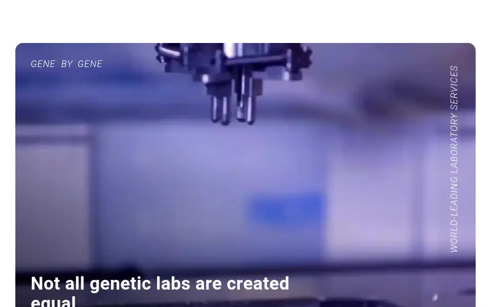 Screenshot of genebygene.com