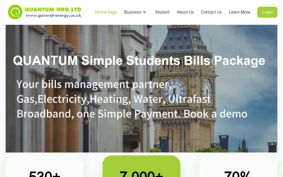 Screenshot of general-energy.co.uk