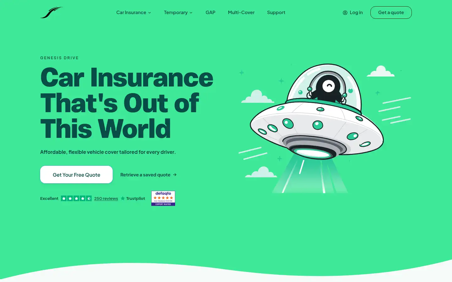 Screenshot of genesisdrive.co.uk
