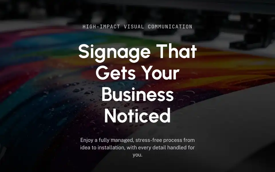 Screenshot of genesissignsandprint.co.uk