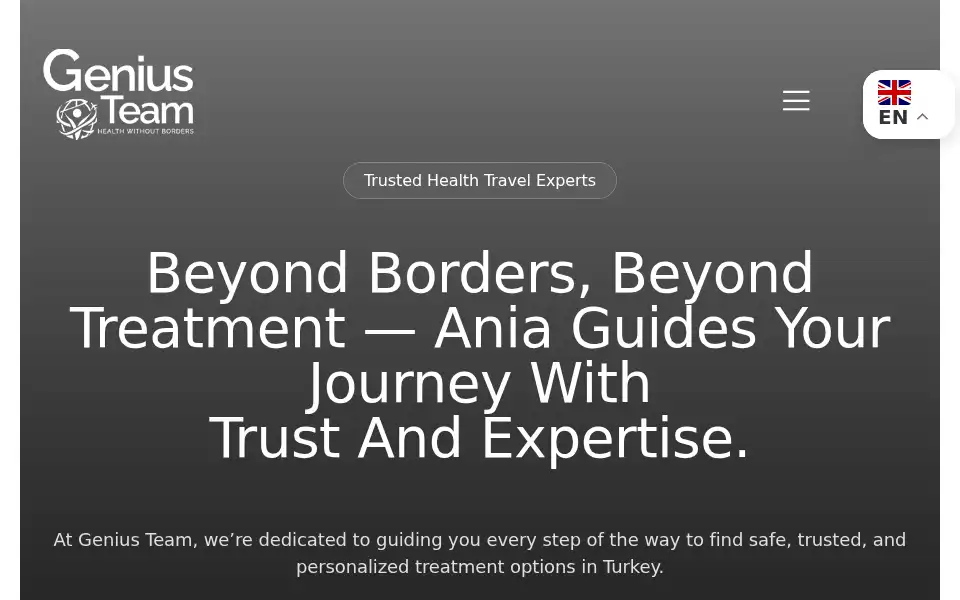 Screenshot of geniusteam.uk