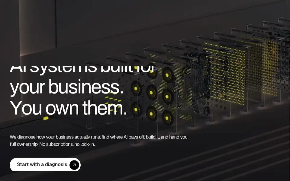 Screenshot of genta.agency