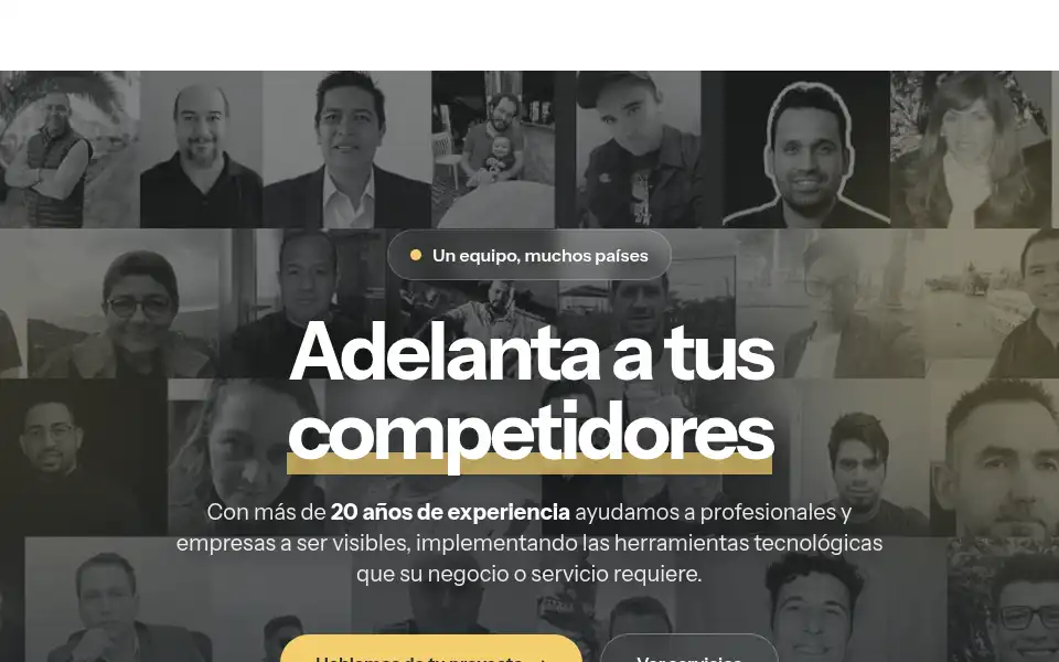 Screenshot of gentepunto.com