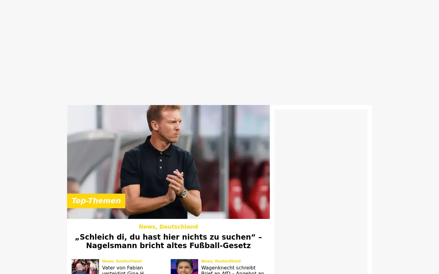 Screenshot of gentside.de