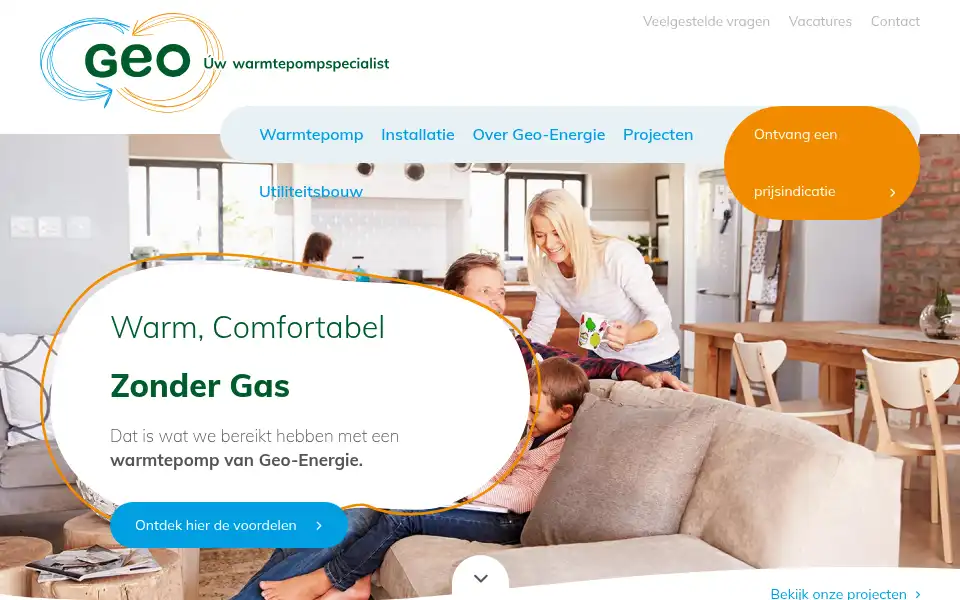 Screenshot of geo-energie.nl