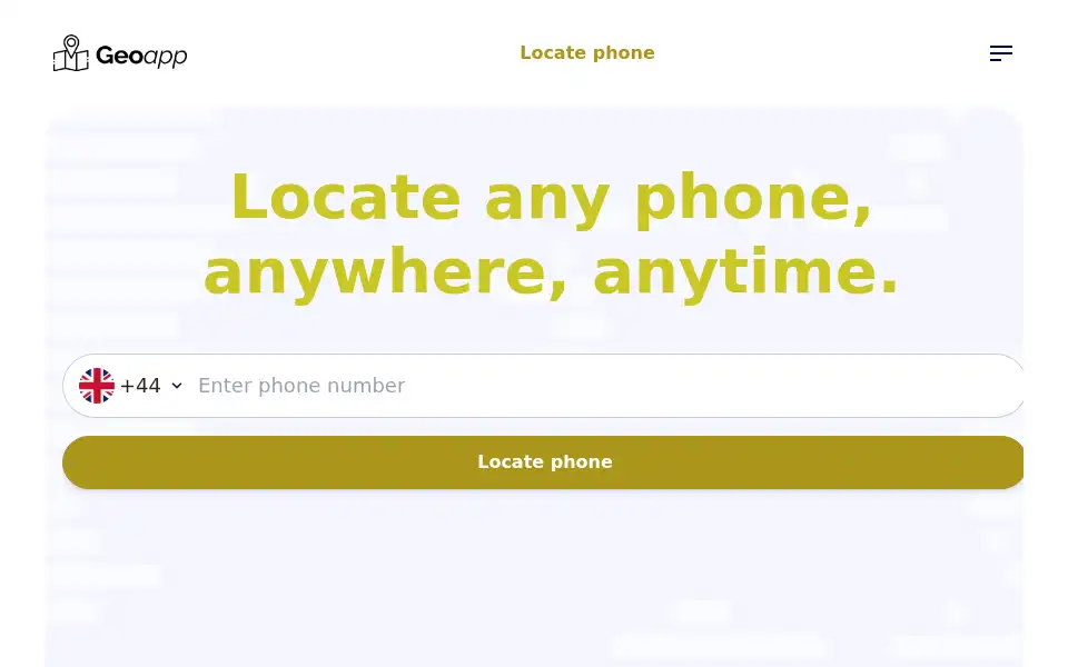 Screenshot of geoapp.mobi