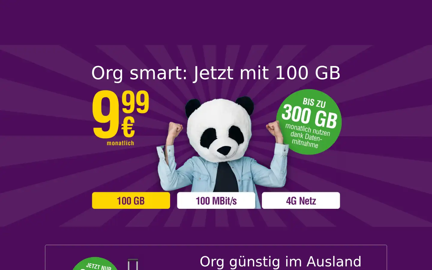 Screenshot of georg.at