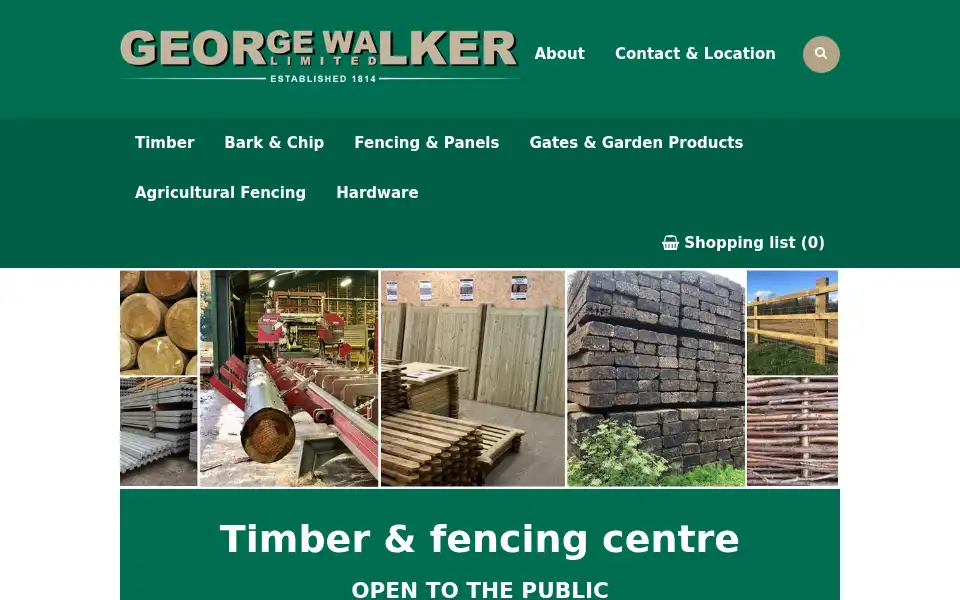 Screenshot of george-walker.co.uk