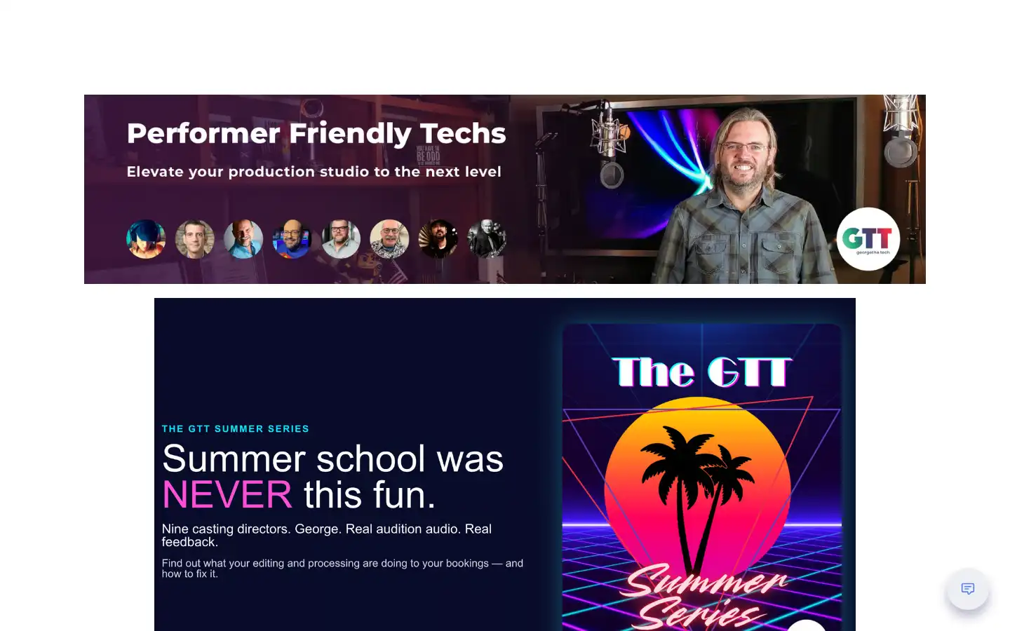 Screenshot of georgethe.tech