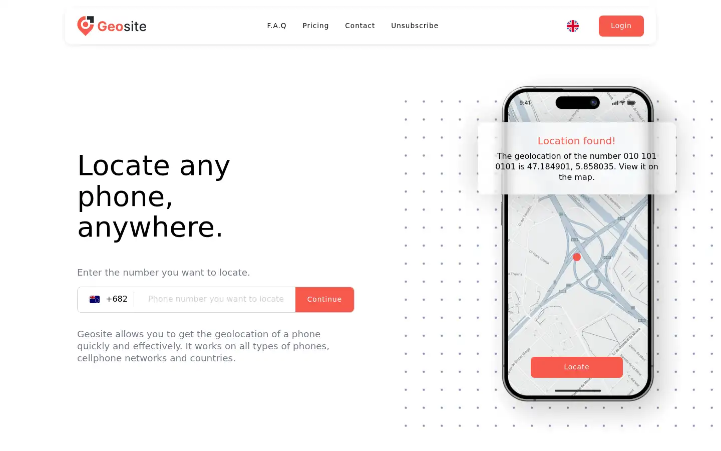 Screenshot of geosite-de.com