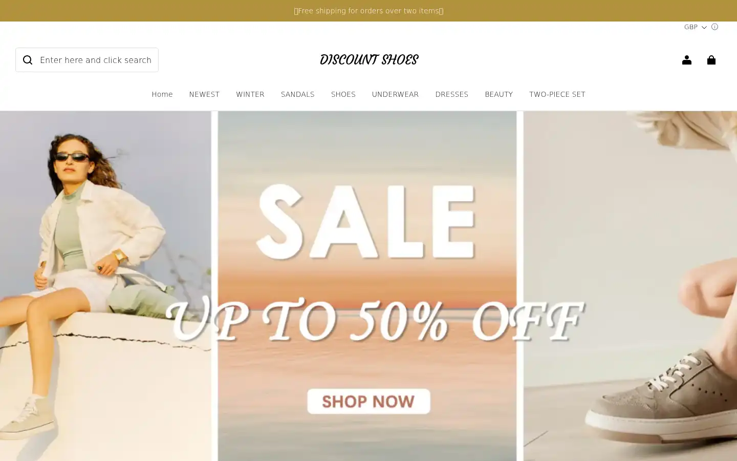 Screenshot of geoxsdiscountshop.com