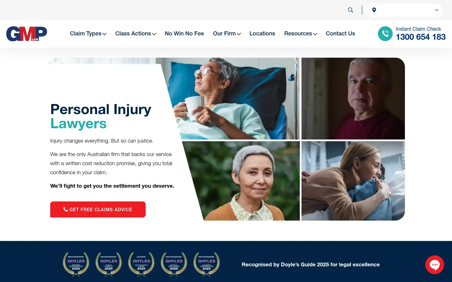 Screenshot of gerardmaloufpartners.com.au