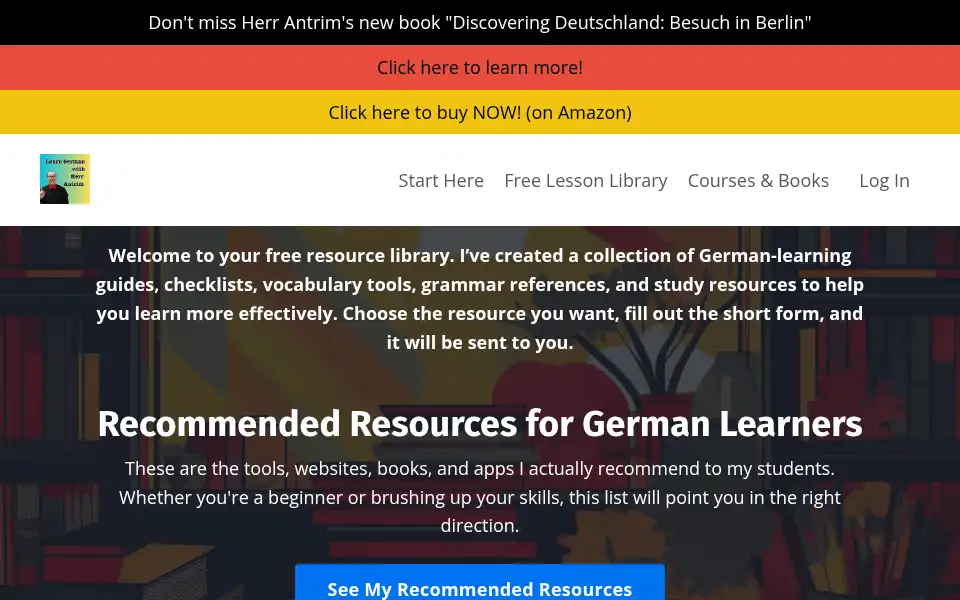 Screenshot of germanwithantrim.com