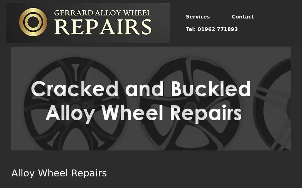 Screenshot of gerrard-alloy-wheel-repairs.co.uk