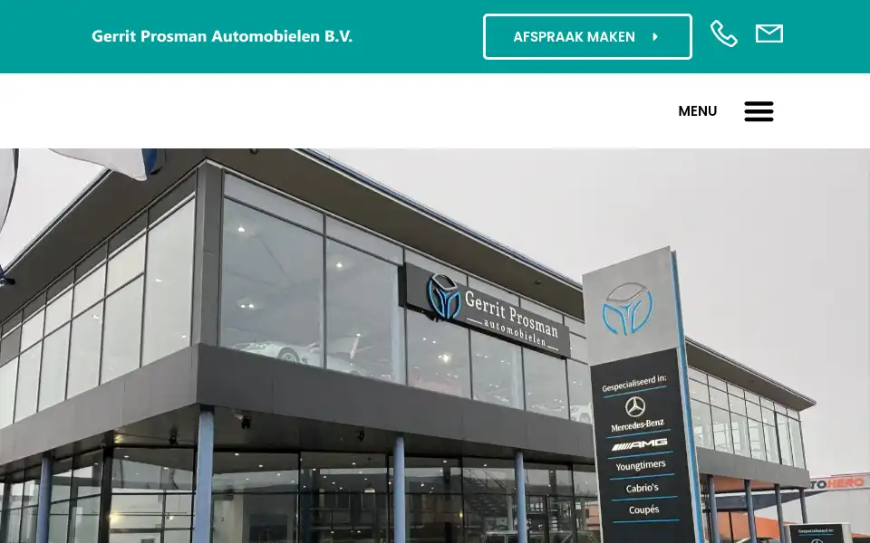 Screenshot of gerritprosman.nl