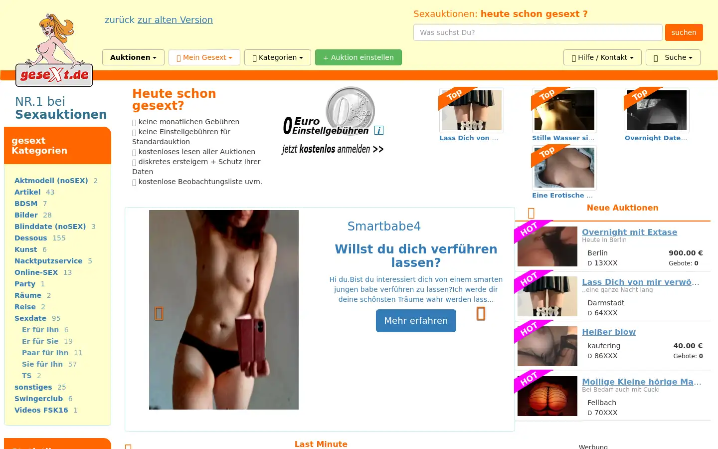 Screenshot of gesext.de