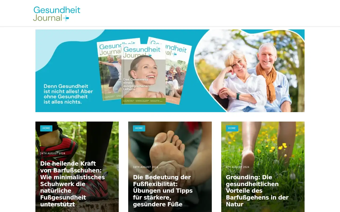 Screenshot of gesundheit-journal.de