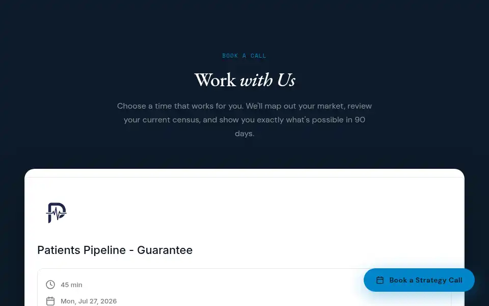 Screenshot of get.patientspipeline.com