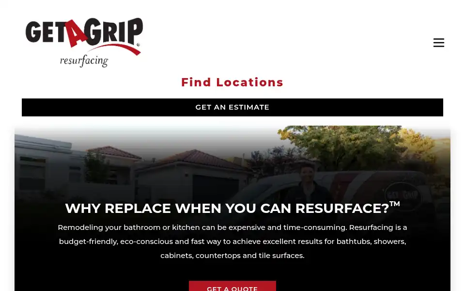 Screenshot of getagrip.com