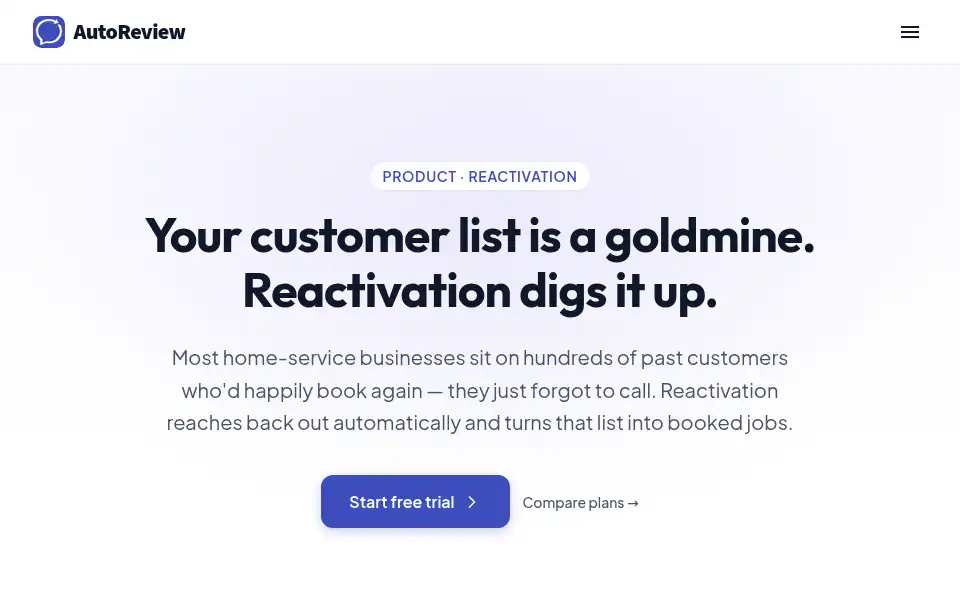 Screenshot of getautoreview.com