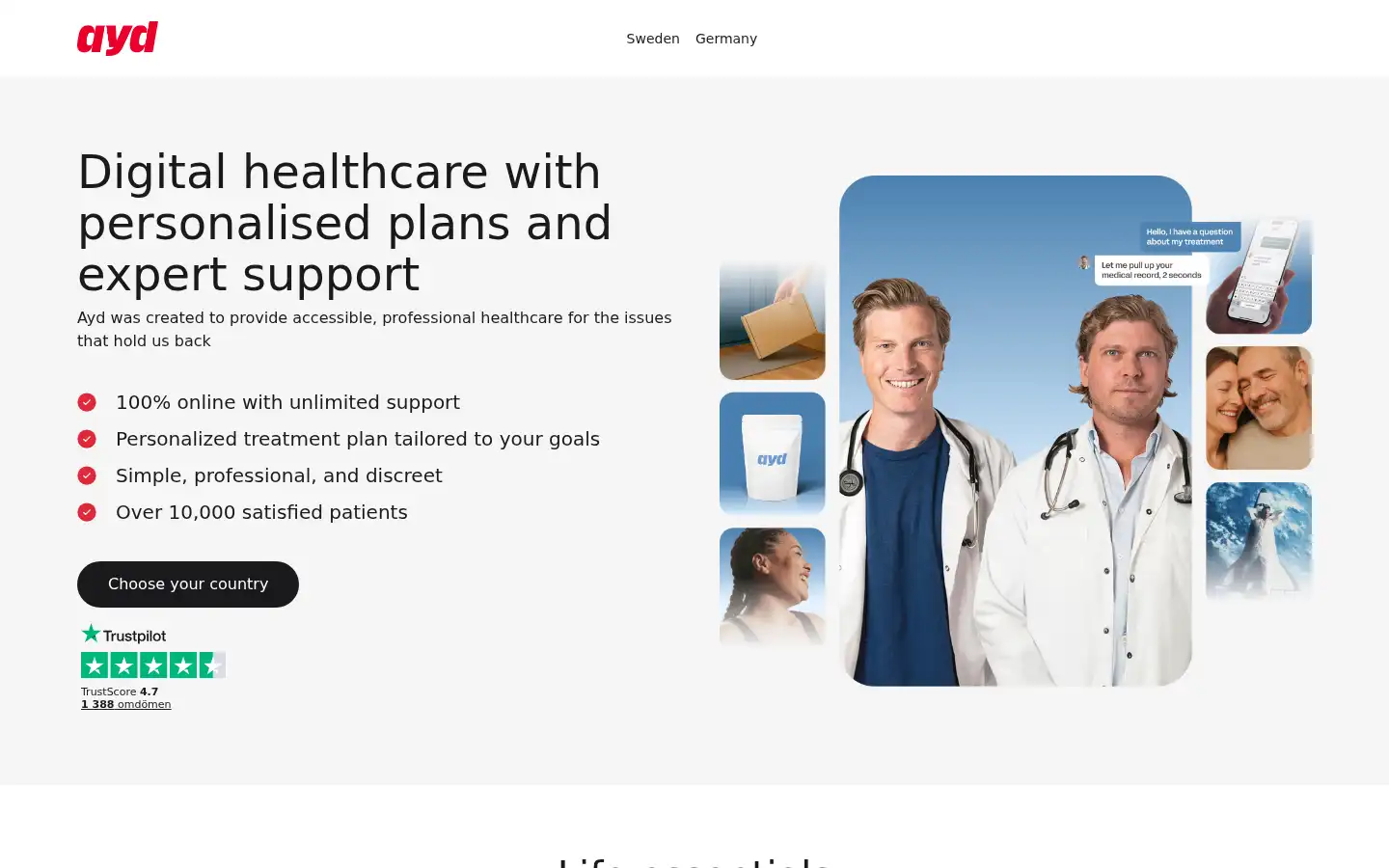 Screenshot of getayd.com
